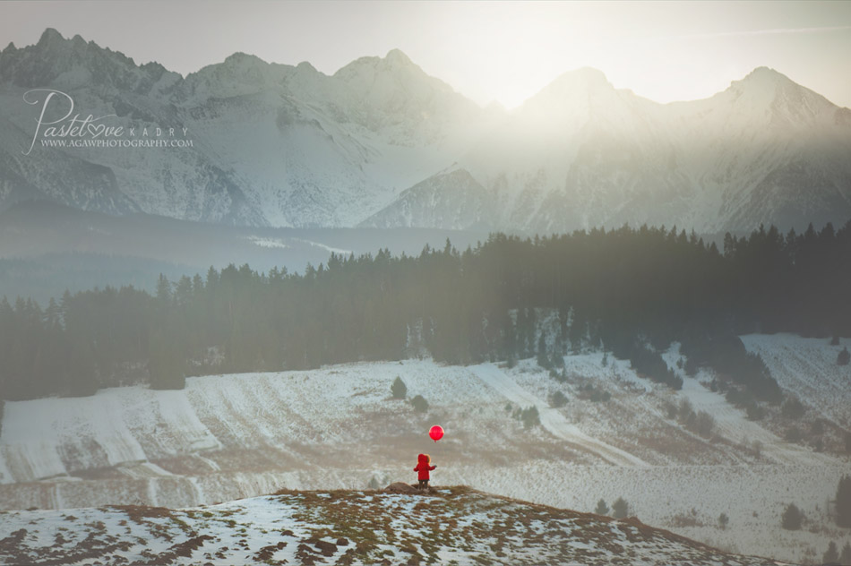 Fotograf rodzinny Zakopane, zimowa sesja w Tatrach